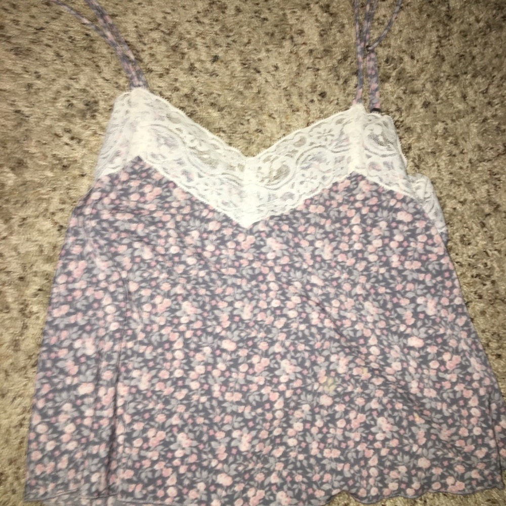 Abercrombie rose tank